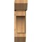 Ekena Millwork Westlake Slat Smooth Bracket w/ Offset Brace, Western Red Cedar, 7 1/2"W x 22"D x 26"H BKT0806X22X26WTL06SWR - alternate 3